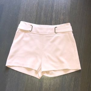 A pair of elegant high rise shorts
